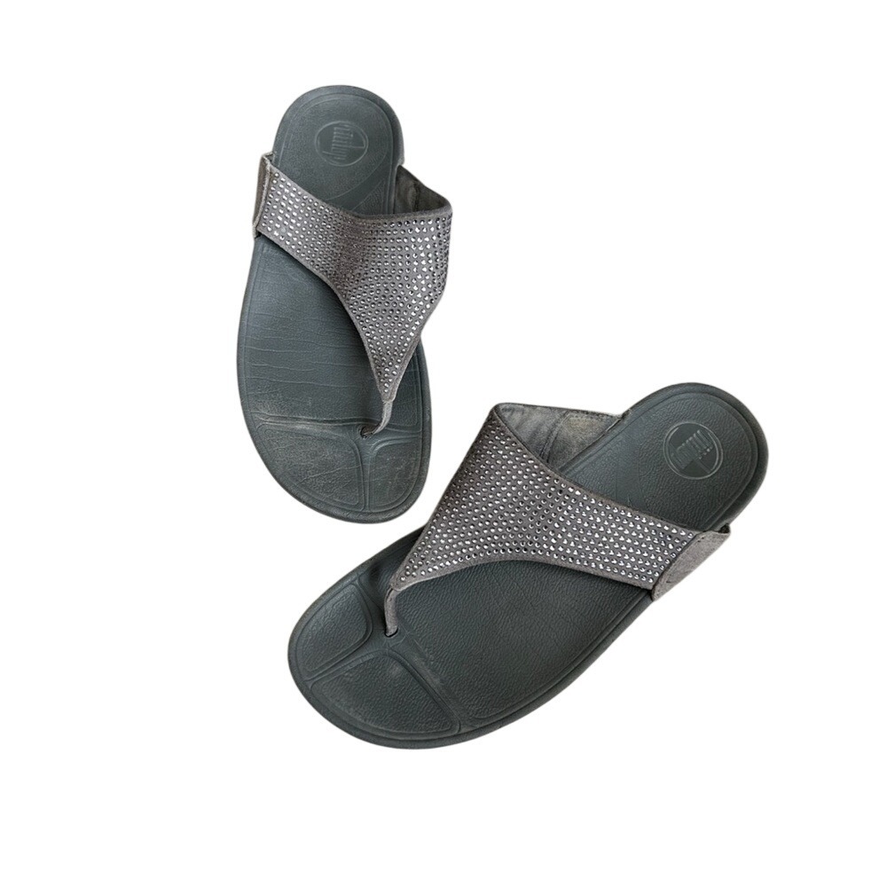 Fitflop grey studded sandals‎